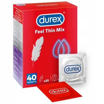 Feel Thin Mix prezerwatywy cienkie 40 szt