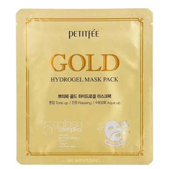 Gold Hydrogel Mask Pack nawilżająco-kojąca hydrożelowa maska w płachcie ze złotem 32g
