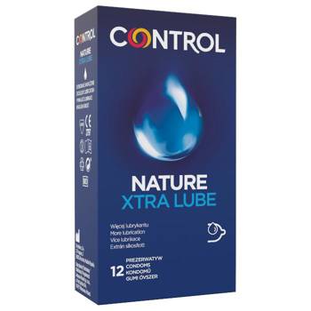 Nature Xtra Lube dodatkowo nawilżane ergonomiczne prezerwatywy z naturalnego lateksu 12szt.
